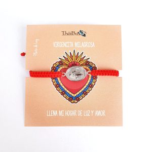 Pulsera Macramé VIRGENCITA MILAGROSA – Thäiba